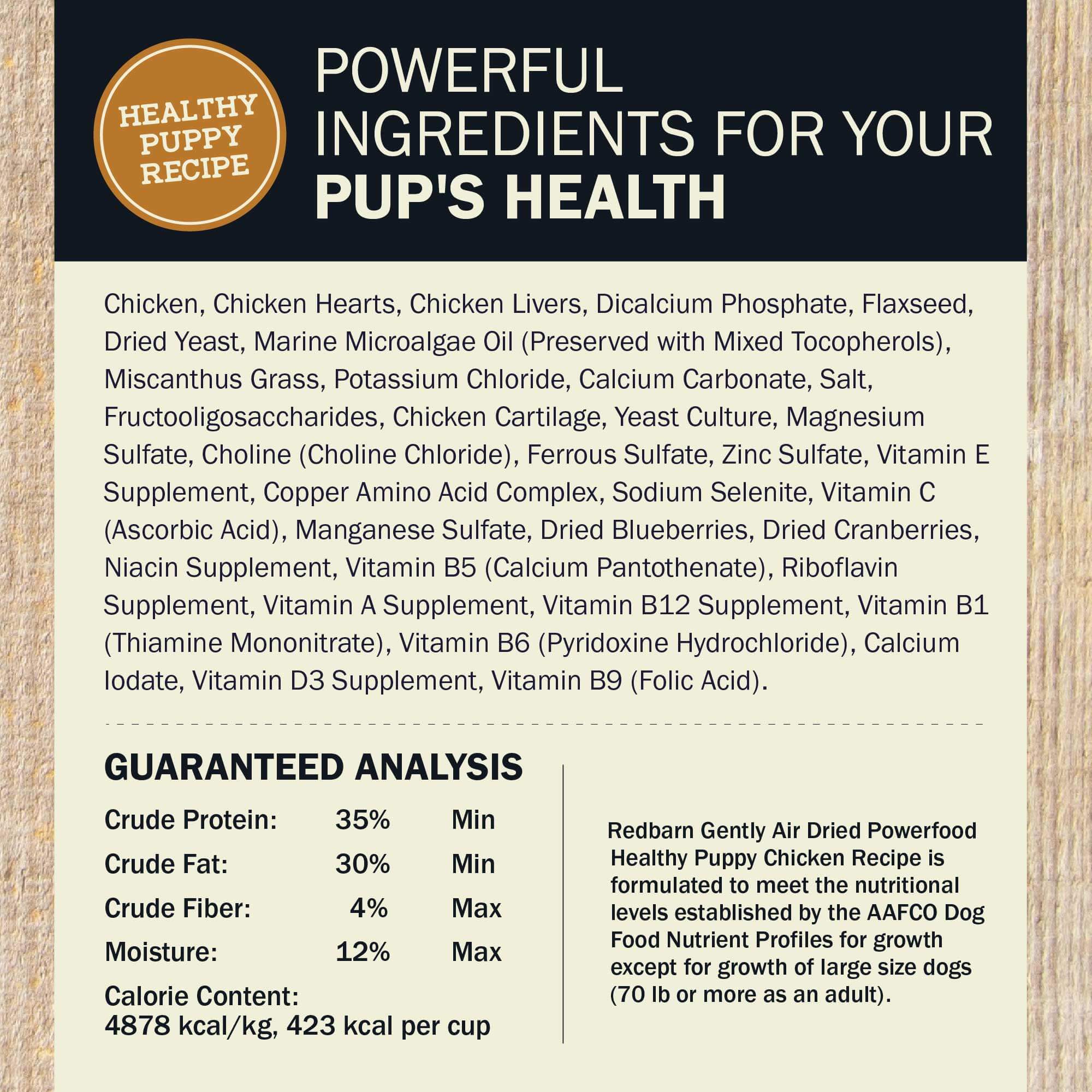 Air Dried Powerfood Healthy Puppy Chicken Recipe - Image 3