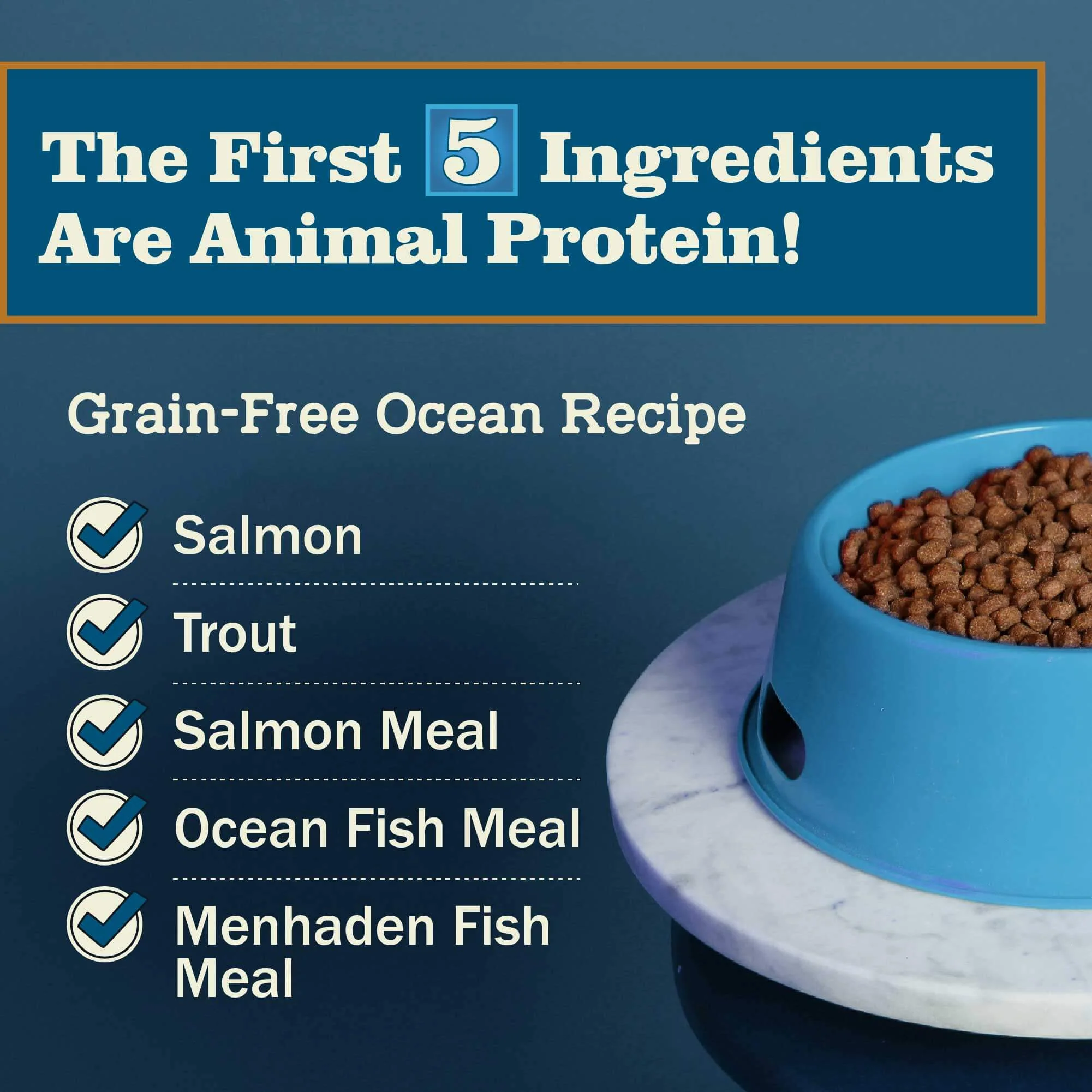 First-Five Kibble Grain-Free Ocean Recipe - Image 12