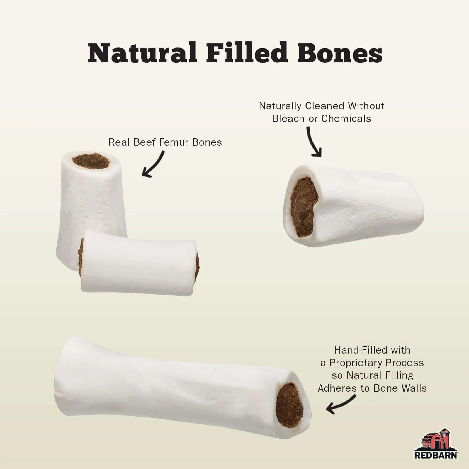 Filled Bone Natural Cheese & Bacon Flavor - Image 4